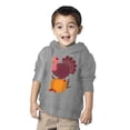 thumbnail image 2 of Awkward Styles Thanksgiving Toddler Hoodie Happy Turkey Fleece Hooded Sweatshirt, 2 of 5