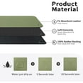 thumbnail image 2 of Dish Drying Mat for Kitchen Counter, Heat Resistant Drainer Mats with Non-slip Rubber Backed, Hide Stain Kitchen Super Absorbent Draining Mat, Easy to Clean Dish Rack Pad, Green 16"x20", 2 of 9
