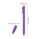 thumbnail image 2 of Uxcell 50 Pack Black Barrel Click Pens, 1.0MM Black Ink Retractable Ballpoint Pens, Medium Point Office Supplies, Purple, 2 of 5