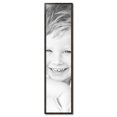 thumbnail image 2 of ArtToFrames 12" x 50" Black Square with Gold Beads Picture Frame, 12x50 inch Black Wood Poster Frame (WOM-5021), 2 of 7