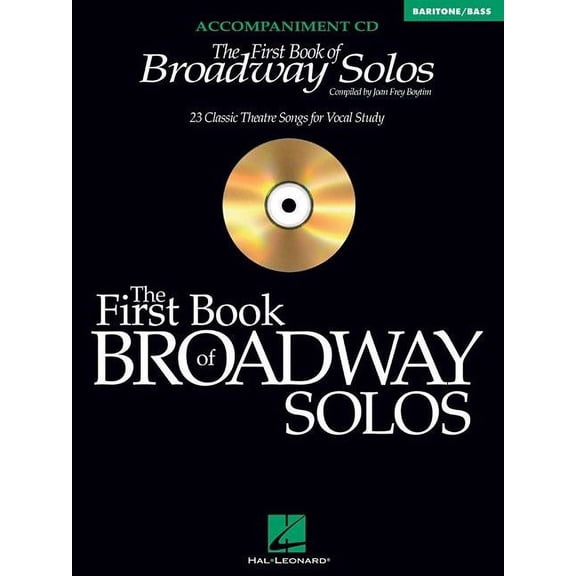 The First Book of Broadway Solos (Audiobook)