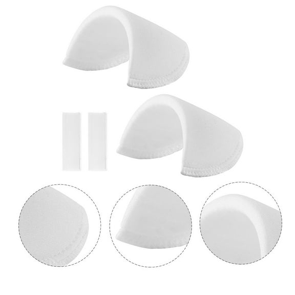WHAMVOX 2 Pairs Anti-slip Shoulder Pad Padded Pads for Clothing Sports Well Women's