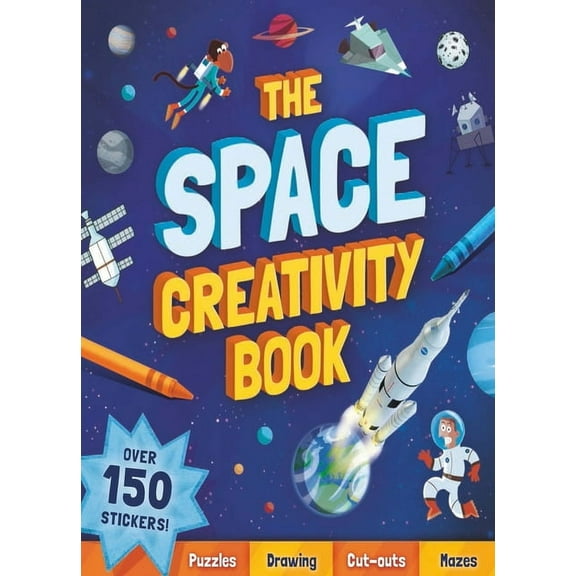 Creativity Books The Space Creativity Book, Book 10, (Paperback)