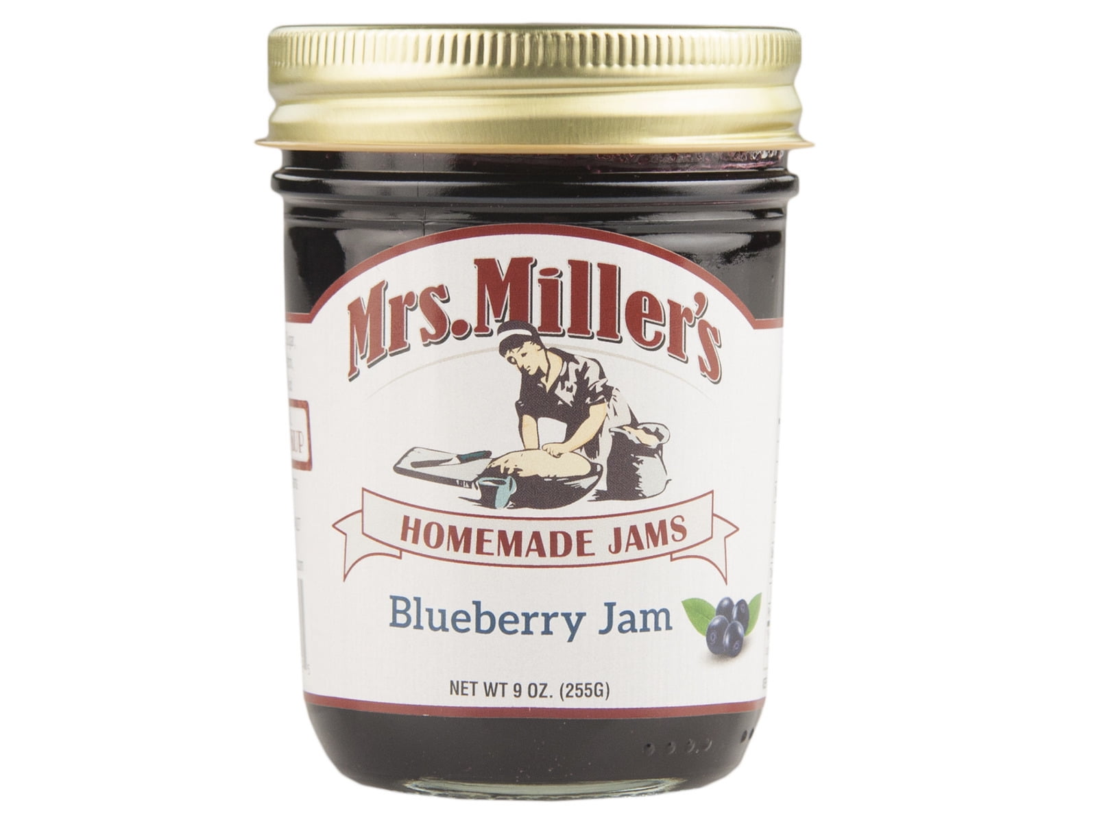 Mrs. Miller's Blueberry Jam 9 oz. (2 Jars)