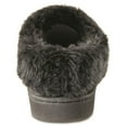 thumbnail image 6 of Guide Gear Women's Faux Fur Collar Clog Slippers Black/Red Buffalo Plaid 10B     (Medium), 6 of 8