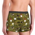 thumbnail image 3 of Goofa Gnomes Playing in the Garden Printed Men's Boxer Briefs Underwear, Moisture-Wicking Underwear, Trunk,Soft and Breathable Cotton Underwear-Large, 3 of 9