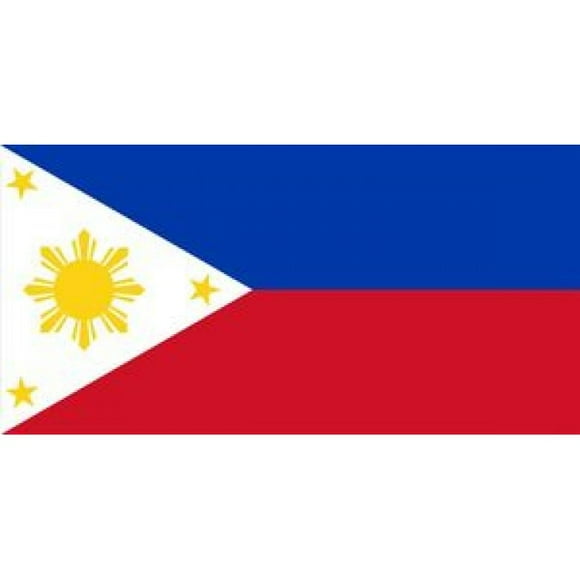 Philippines Flag Photo License Plate Free Personalization on this Plate