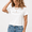 1-White, variant on Women's Proverbs 31 Motherhood Kingdom Work Quote Floral Cross Script Letter Art Graphic Cropped Short Sleeve T-shirt Christian Mom Inspirational Daily