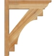 thumbnail image 3 of Ekena Millwork 6"W x 22"D x 26"H Merced Rough Sawn Traditional Outlooker, Western Red Cedar, 3 of 4