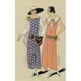 thumbnail image 2 of Anonymous 17x24 Gold Ornate Framed and Double Matted Museum Art Print Titled - Visit . (1923), 2 of 4