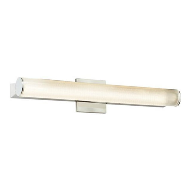 Aviva 1-Large Vanity Wall Sconce, Polished Chrome