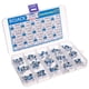 thumbnail image 1 of Whataatahia 15 valores 150 piezas 100 Ohm - 2M Ohm Kit de clasificación de resistencia variable Potenciómetro de 6 mm empaquetado en caja de plástico transparente, 1 of 5