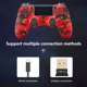 thumbnail image 4 of Controlador inalámbrico Bluetooth Ps4 Controller Dual Head Head Handle Joystick Mando Game Pad para la consola de juegos 4. Rojo Verde Élite, 4 of 8