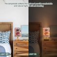 thumbnail image 5 of BZSMCE Decor Bedside Table Lamp Coral Orca Play Printed, 5 of 7