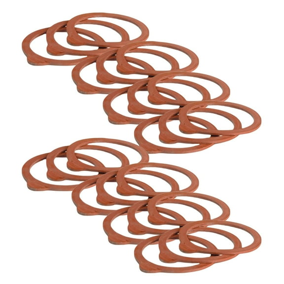 Standard Old-Style Canning Jar Rubbers - With Tab (24 pk)