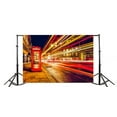 thumbnail image 3 of BSDHOME 7x5ft Photography Backdrop Bokeh Halos Glitter Spots Telephone Booth Street Night Photo Background Backdrops, 3 of 4