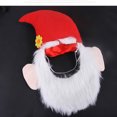 thumbnail image 4 of Xihbxyly Gorro Navideño para Mascotas, Diseño Festivo de Papá Noel, Ropa de Invierno de Moda, Accesorio Navideño para Perros y Gatos, Ropa Acogedora para Las Fiestas, Uso Versátil, Incluye Gorro., 4 of 7