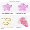 thumbnail image 2 of 4PCS Nail Art Embossed Mold Embossed Mold Nail Tools Nail Art Embossed Mold Professional Metal Frame Bending Curve Shaping Press Tools for Home and Salon Use, 2 of 9