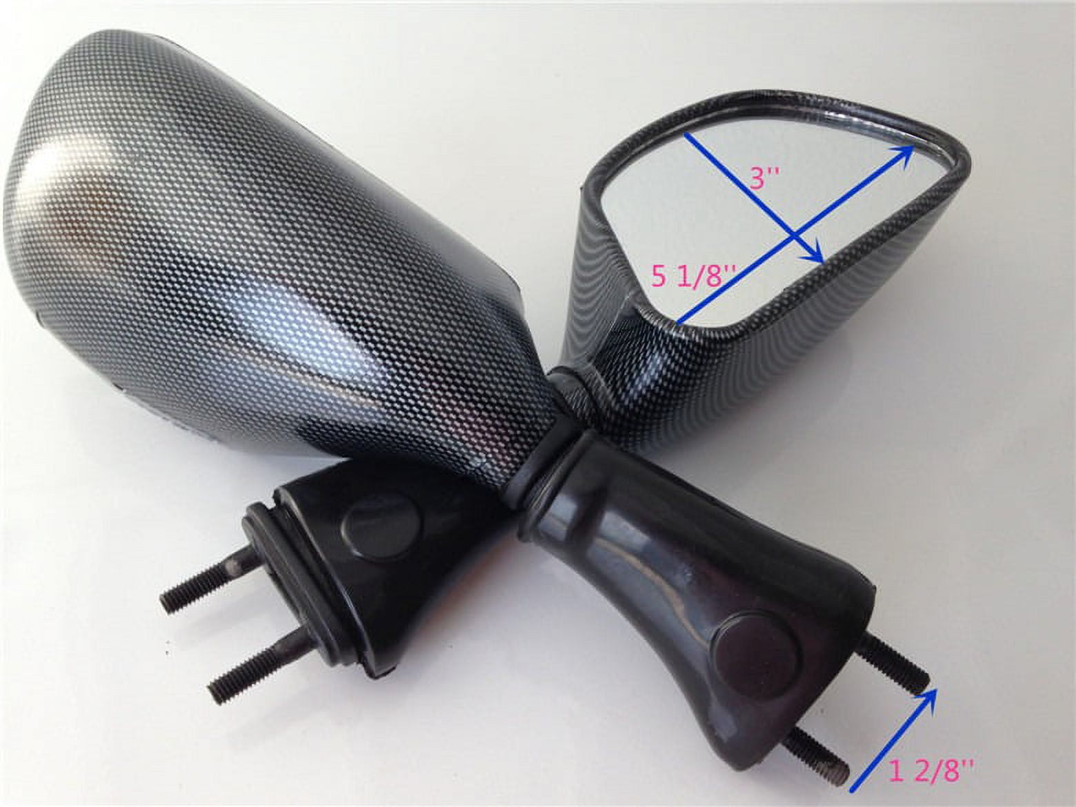 HTT Motorcycle Carbon Fiber Oem Aftermarket Racing Mirrors