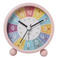 thumbnail image 1 of Reloj de aprendizaje para niños - Reloj de enseñanza para decir la hora - Relojes de pared para dormitorios para niños - Decoración de pared para habitación de niños - Reloj analógico para niños para enseñar la hora - K Sailing  Electrónica, 1 of 5