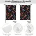 thumbnail image 4 of Sigee Humming Bird for Live Happy Decorative Small Garden Flag,Double Sided Yard Flags Holiday Garden Flags for All Seasons, 4 of 9