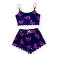 thumbnail image 1 of asddcavvf Ensembles de Pyjama pour Femmes 2 Pcs Ensemble de Pyjama Imprimé pour Femmes 2024, 1 of 4