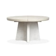 thumbnail image 5 of Magnussen Home Lorelei Misty Cloud Extendable 54" Round Dining Table, 5 of 11