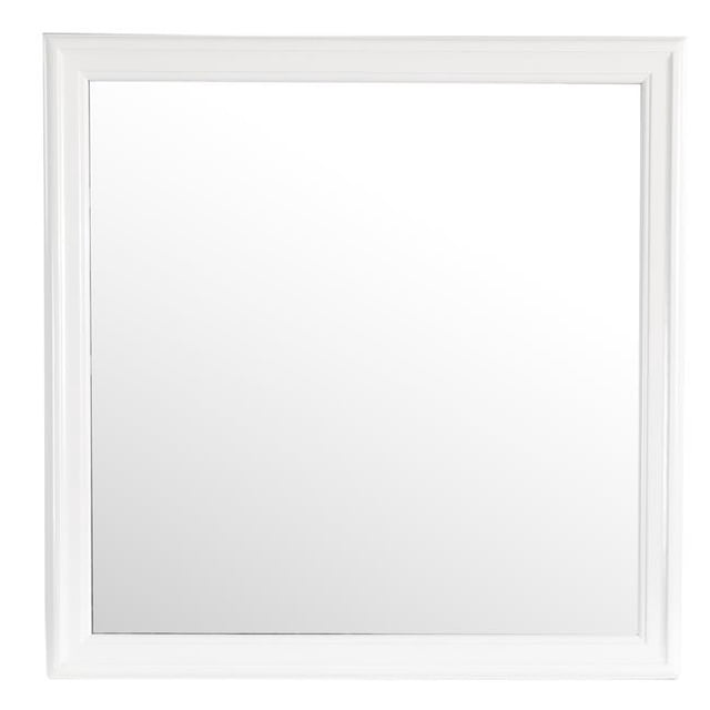Passion Furniture PF-G3190-M Miroir de Commode Carré Classique Encadré 38 x 38 Po