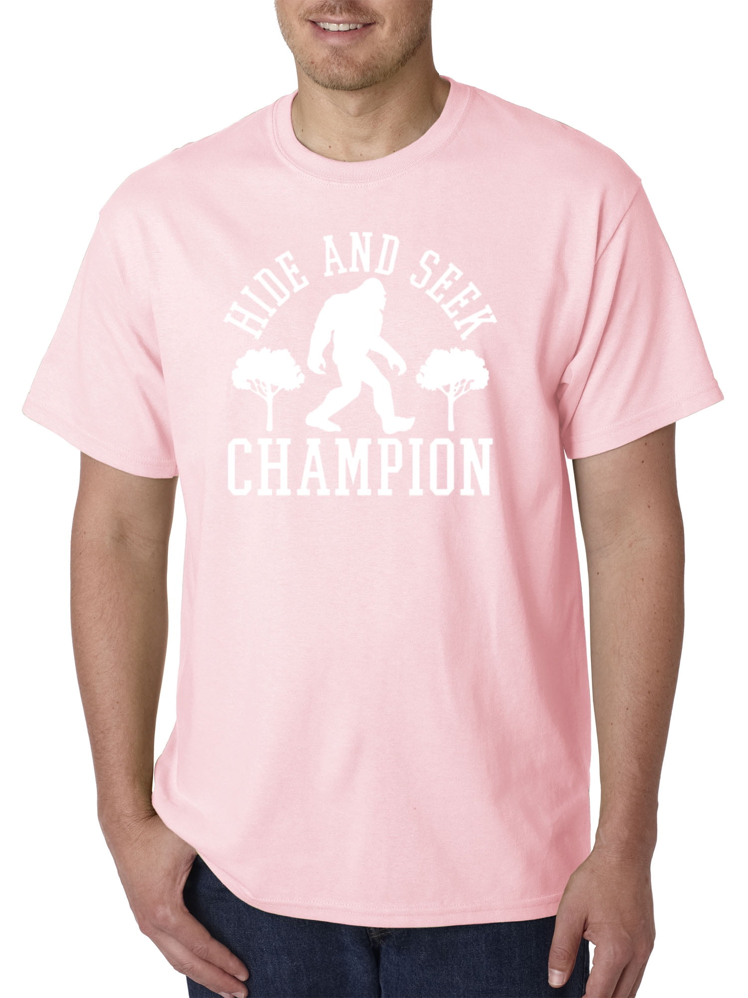 champion light pink shirt