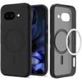thumbnail image 1 of HZXC-Case for Pixel 9a Case, Ultra Hybrid [MagFit] Compatible with MagSafe Designed for Google Pixel 9a - Frost Black, 1 of 4