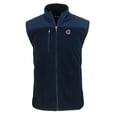 thumbnail image 2 of Men's Cutter & Buck Navy Chicago Cubs Big & Tall Cascade Eco Sherpa Fleece Full-Zip Vest, 2 of 3