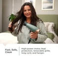 thumbnail image 5 of Remington Botanicals Hair Dryer, Ceramic, 6 Heat Settings, Cool Shot, Green, 5 of 11