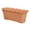 Brown, variant on Rectangular Planter, Plastic Long Planters for Indoor Outdoor Plants and Flowers, Deck Railing Planter Boxes, Flower Pots, Plant Pots, Flower Pots Outdoor, 11.88"