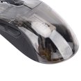 thumbnail image 3 of M Buder Mouse Transparente Inalámbrico con Base de Carga RGB, 3 Modos (2.4G/BT/Cable), 4000 DPI Negro, 3 of 9