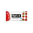 thumbnail image 3 of That's it. Gluten-Free Soft & Chewy Apple + Strawberry Ready-to-Eat Fruit Bars, 0.7oz, 8 Count Shelf Stable Box, 3 of 7