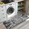 thumbnail image 3 of Black Tie Dye Pattern Kitchen Rug Mat,Kitchen Runner Rugs Non Skid Washable,Decorative Kitchen Floor Mats for Kitchen,Sink,Laundry,17"x47.2", 3 of 7