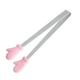 thumbnail image 1 of Harpily 50% Off Clear! Chip Clips Creative Small Palm Silicone Clip Stainless Steel Handle And Hand Shaped Designed Silicone Tongs Creative Kitchen Gadgets For Sweets Ice Cube Spices Sugar Barbecue, 1 of 3