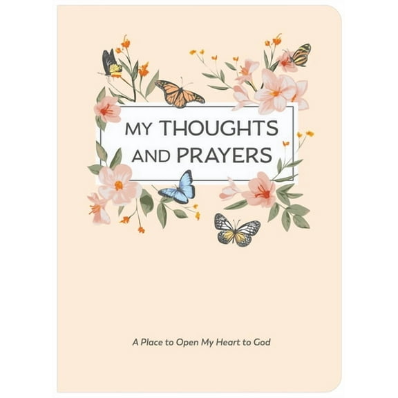 My Thoughts and Prayers: Devotional Prayer Journal with Bible Verses Prayers & Lined Pages Gratitude, Faith, Hope &a, (Paperback)