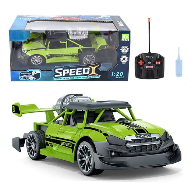 RXIRUCGD Toys Spray Remote Control Car 1:20 High-speed Racing Car With Water Spray Electric Remote Control Children's Toy Car