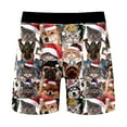 thumbnail image 5 of Print Mid Rise Briefs Soft Comfortable Underwear Breathable Everyday Wear Holiday Festive Underpants For Gentlemen Turtle Flip Underwear Mens Briefs Men Quick Y Sweat Proof for Men Beige M, 5 of 5
