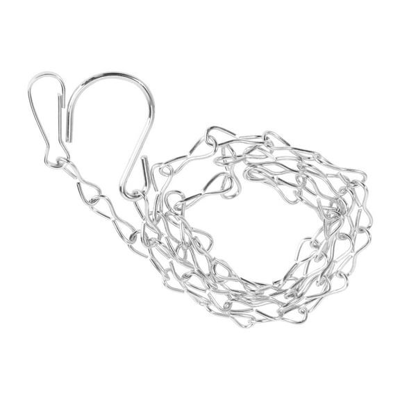8 Pcs Steel Hanging Chain Metal Birdfeeder Adjustable Hitches Plant Hanger Flower Planter Pot