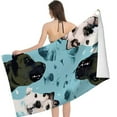 thumbnail image 2 of PHYHOO Funny Dog Pattern for Adults Kids Microfiber Lightweight Swimming Pool Towels Quick Dry Absorbent Sand Free Large Oversized Bath Towel 30x60in, 2 of 8