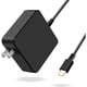 thumbnail image 1 of wonima11 65W 45W USB C Charger Compatible with Lenovo ThinkPad/MacBook Pro/Asus Zenbook/Acer Chromebook/Huawei Matebook/HP Spectre/Dell Latitude Laptop Power Supply Cable, 1 of 1