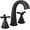 Matte Black, variant on Delta 357756-Mpu-Dst Stryke 1.2 GPM Widespread Bathroom Faucet - Black