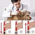 thumbnail image 2 of Kit de herramientas para quitar garrapatas de uso generalizado, removedores de garrapatas de plástico con pinzas con resorte para una extracción segura, 2 of 5