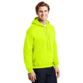 thumbnail image 3 of Gildan High Visibility Hoodie Sweatshirt with Pocket for Men Size-4XL | Soft Fleece 8oz Safety Green Hi Vis Work Pullover, Safety Reflective Hooded, 3 of 6