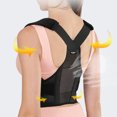 thumbnail image 2 of WDOplteas Hombro ajustable lumbar transpirable grande-X para hombres mujeres (M negro), 2 of 9