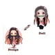 thumbnail image 4 of Muñeco de peluche Demon Slayer, 4 of 6
