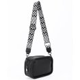 thumbnail image 4 of Bolso Hombro Retro para Mujer Bandolera Con Correa Ancha Cuero PU (), 4 of 9
