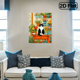 thumbnail image 2 of 500 pieces of vertical paper jigsaw puzzle -温馨花房猫咪， size 15*20.5 inches., 2 of 10